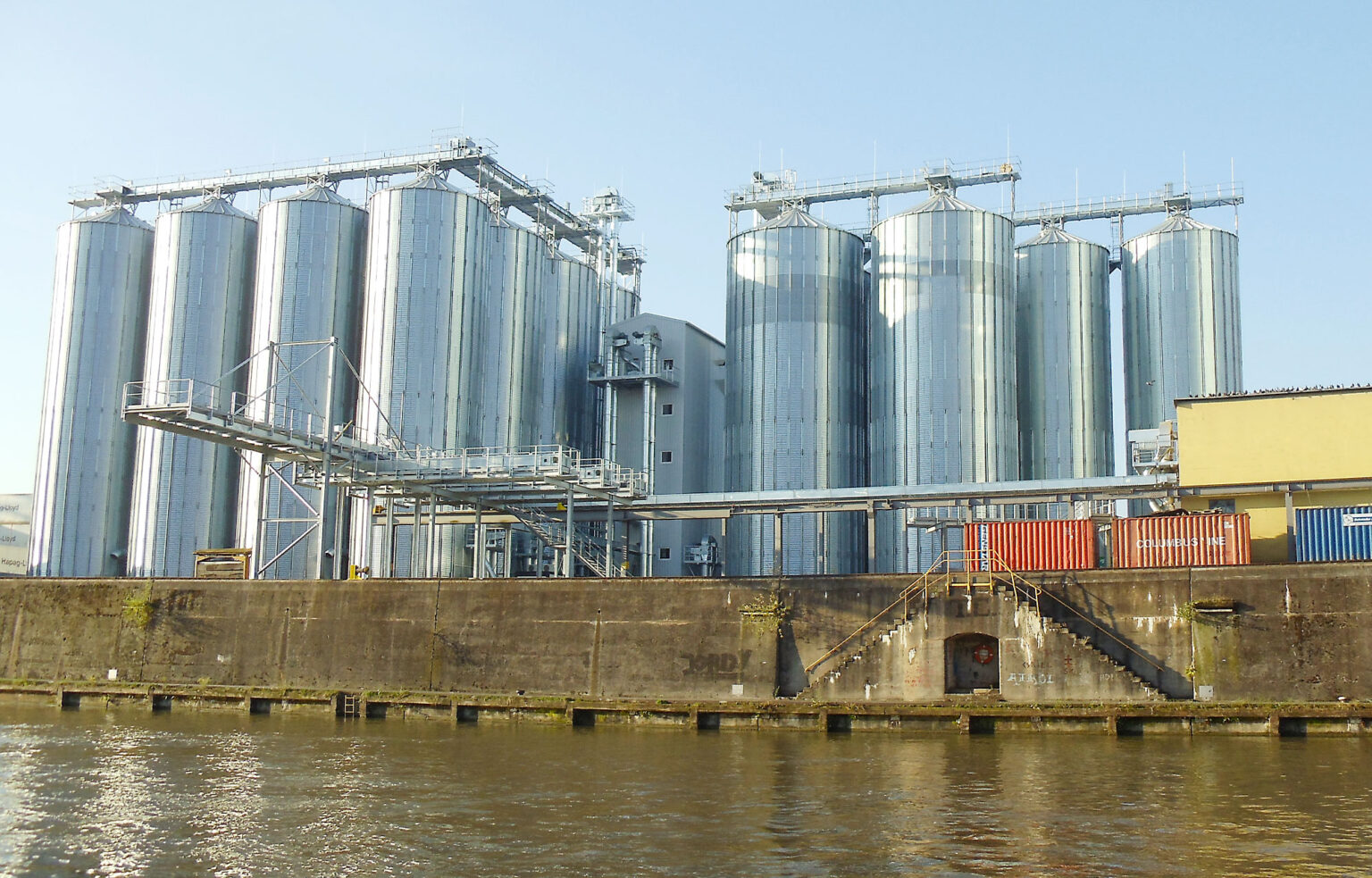 NEUBAU GETREIDESILOANLAGE Schnieder Getreidetechnik